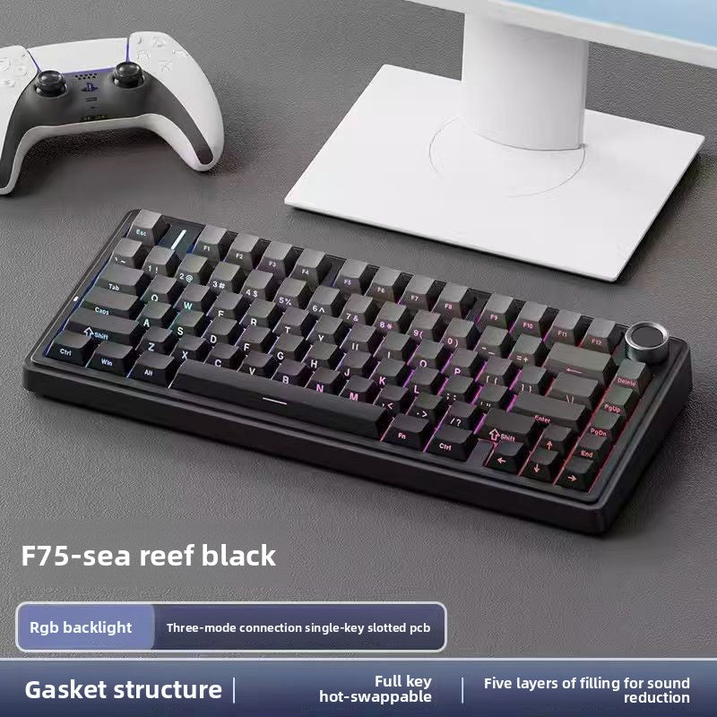 Wireless Mechanical Keyboard with RGB Backlight