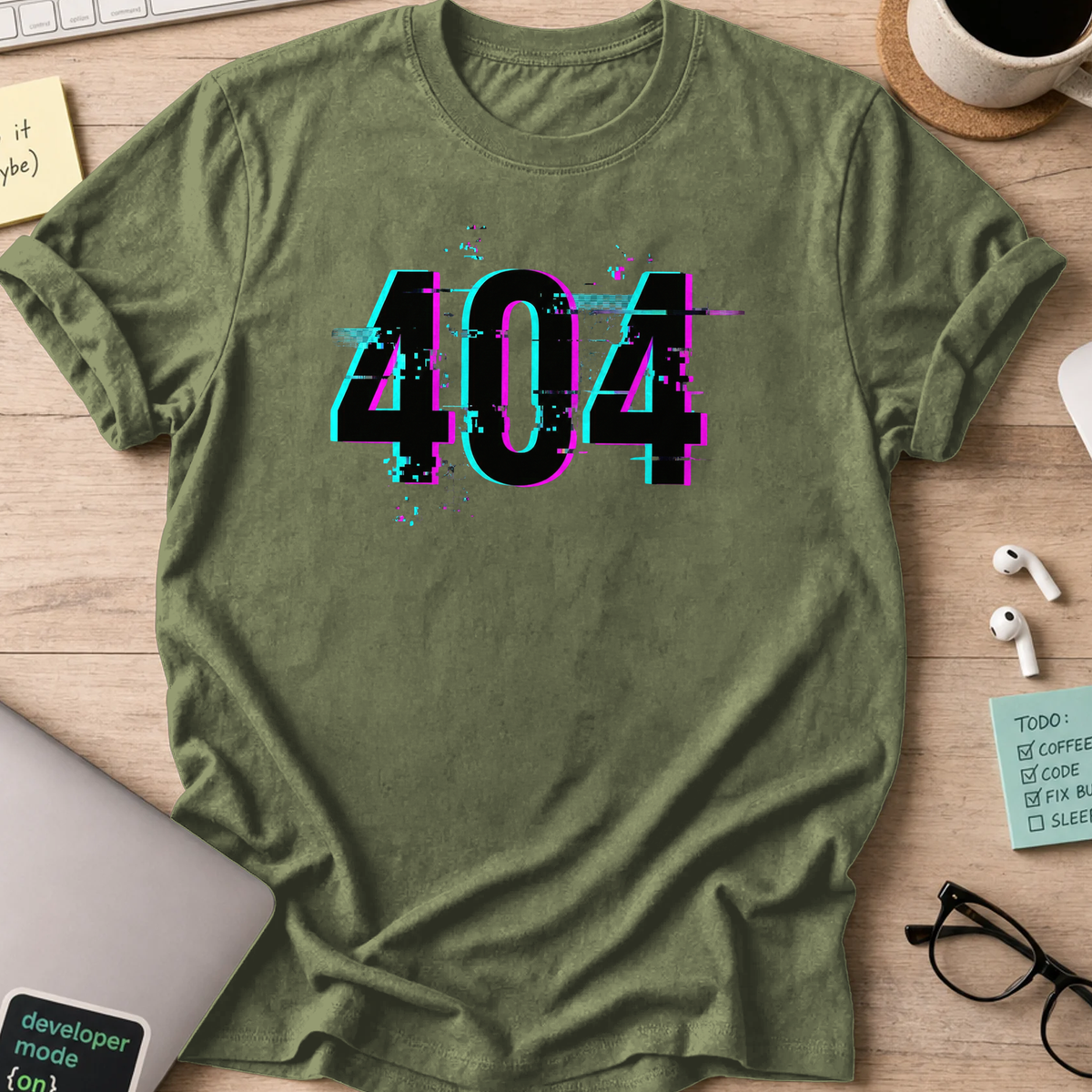 404 shirt - Military Green
