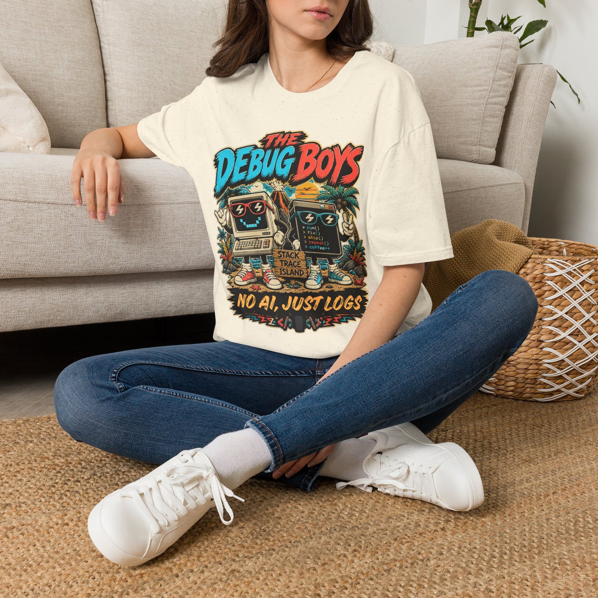 The Debug Boys Retro Tech Shirt