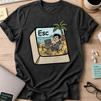 Escape Key Getaway Shirt — Black