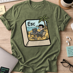 Escape Key Getaway Shirt — Military Green