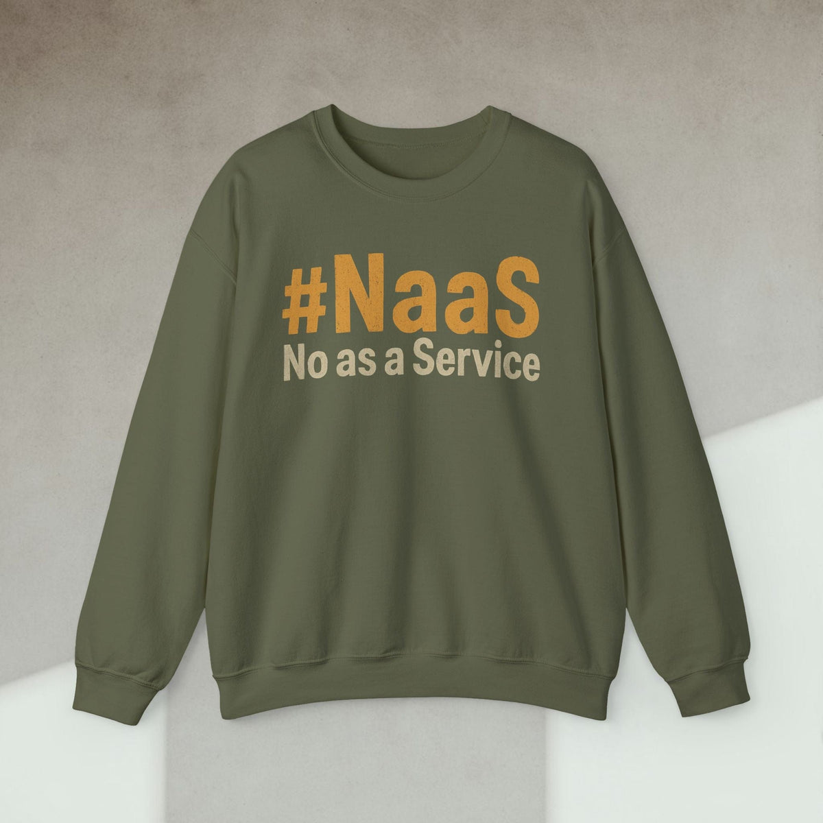 Code Culture #NaaS sweatshirt funny programmer Sweatshirt in S — Code Culture developer clothing