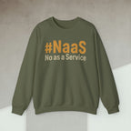 Code Culture #NaaS sweatshirt funny programmer Sweatshirt in S — Code Culture developer clothing
