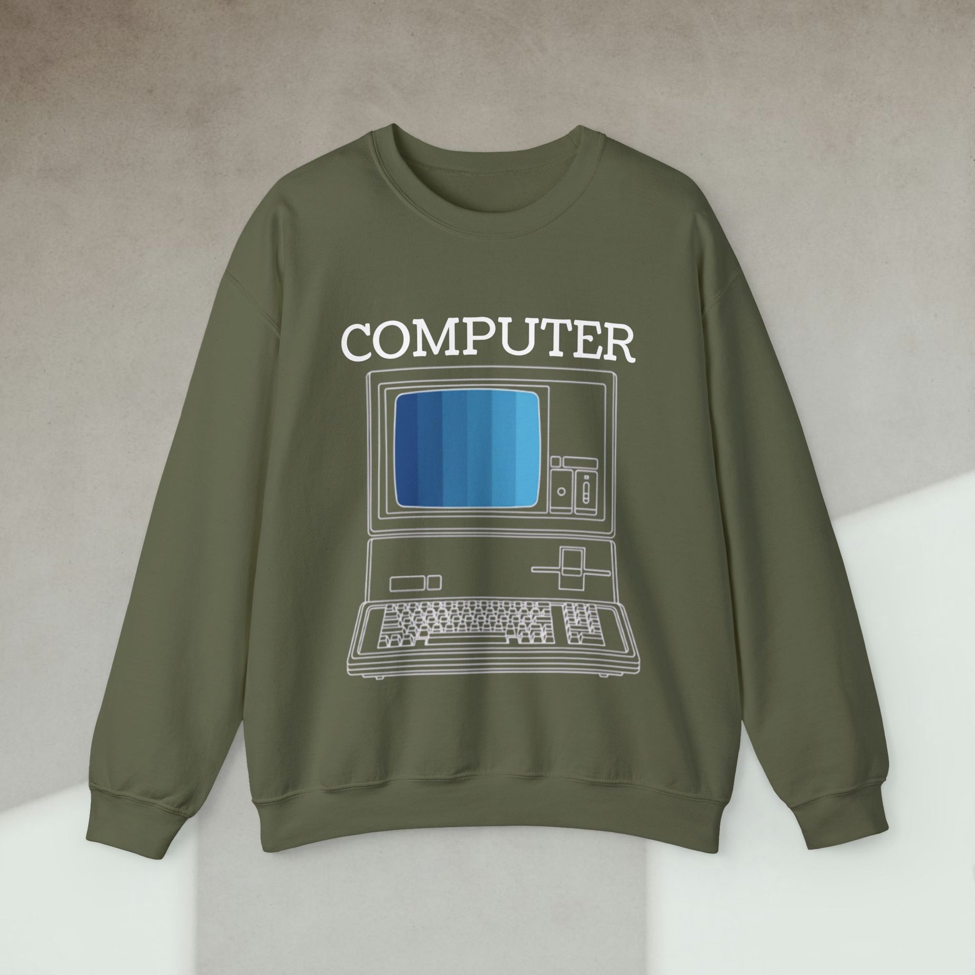 computer sweatshirt