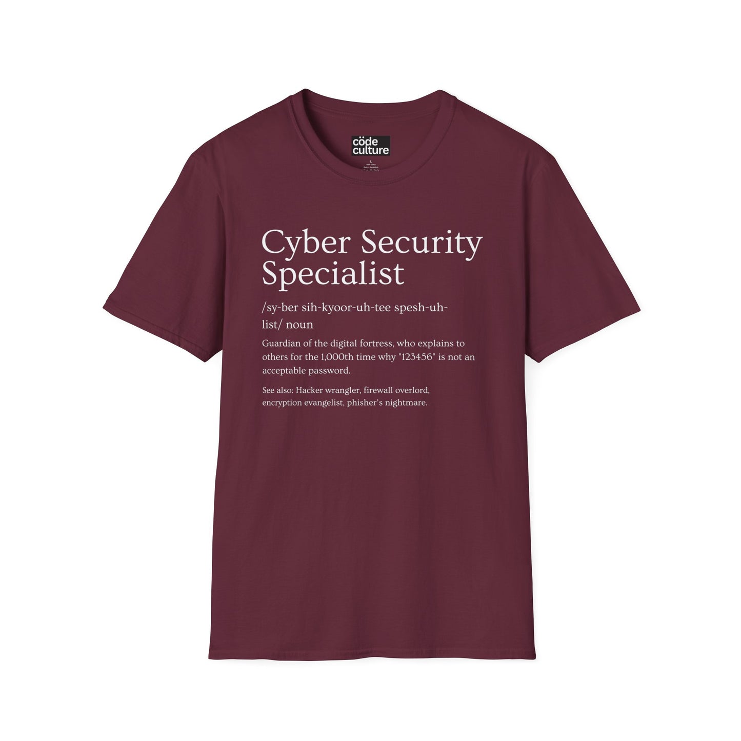 Cyber Security Specialist - Job Definition