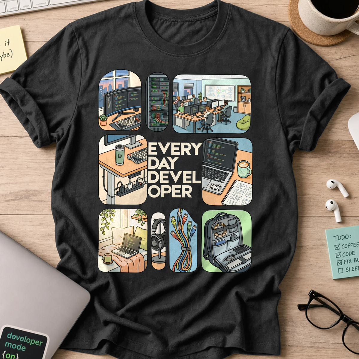 Every Day Developer Shirt — Black
