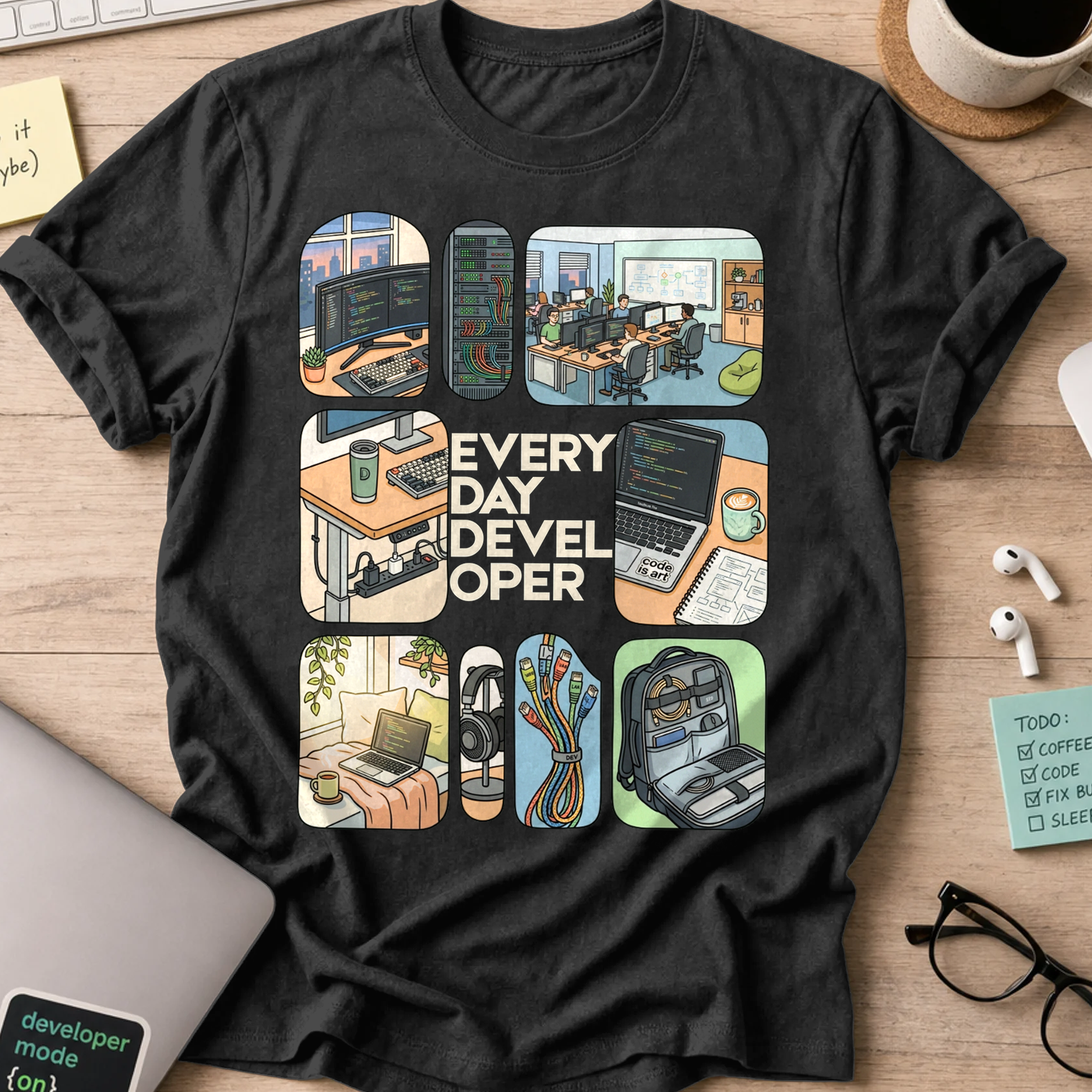 Every Day Developer Shirt — Black