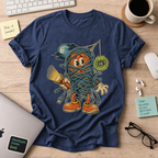 Tangled Cables Halloween Shirt — Navy