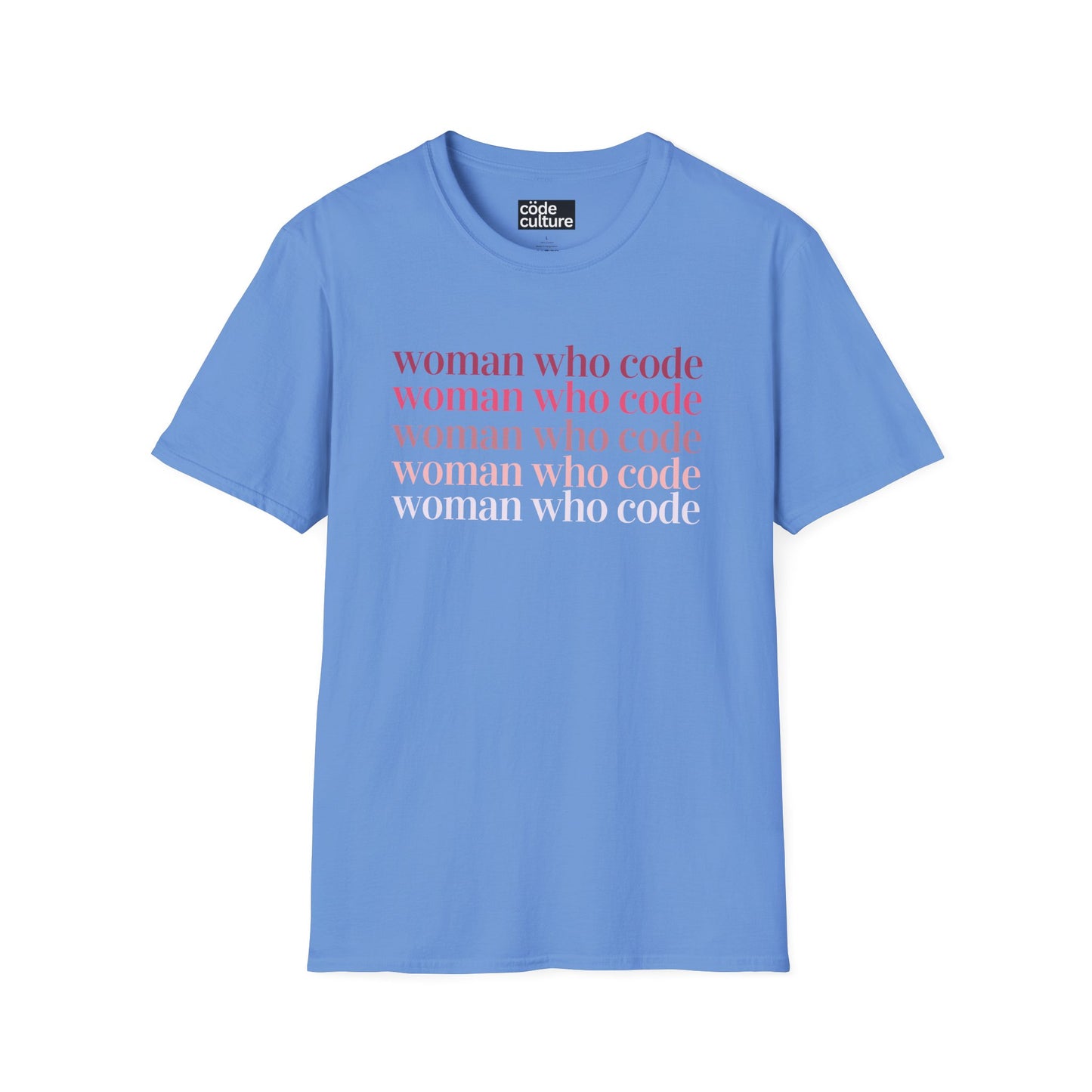 woman who code REPEAT shirt