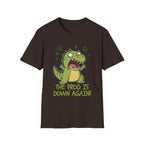 The Prod Is Down Again Cartoon Dinosaur Shirt