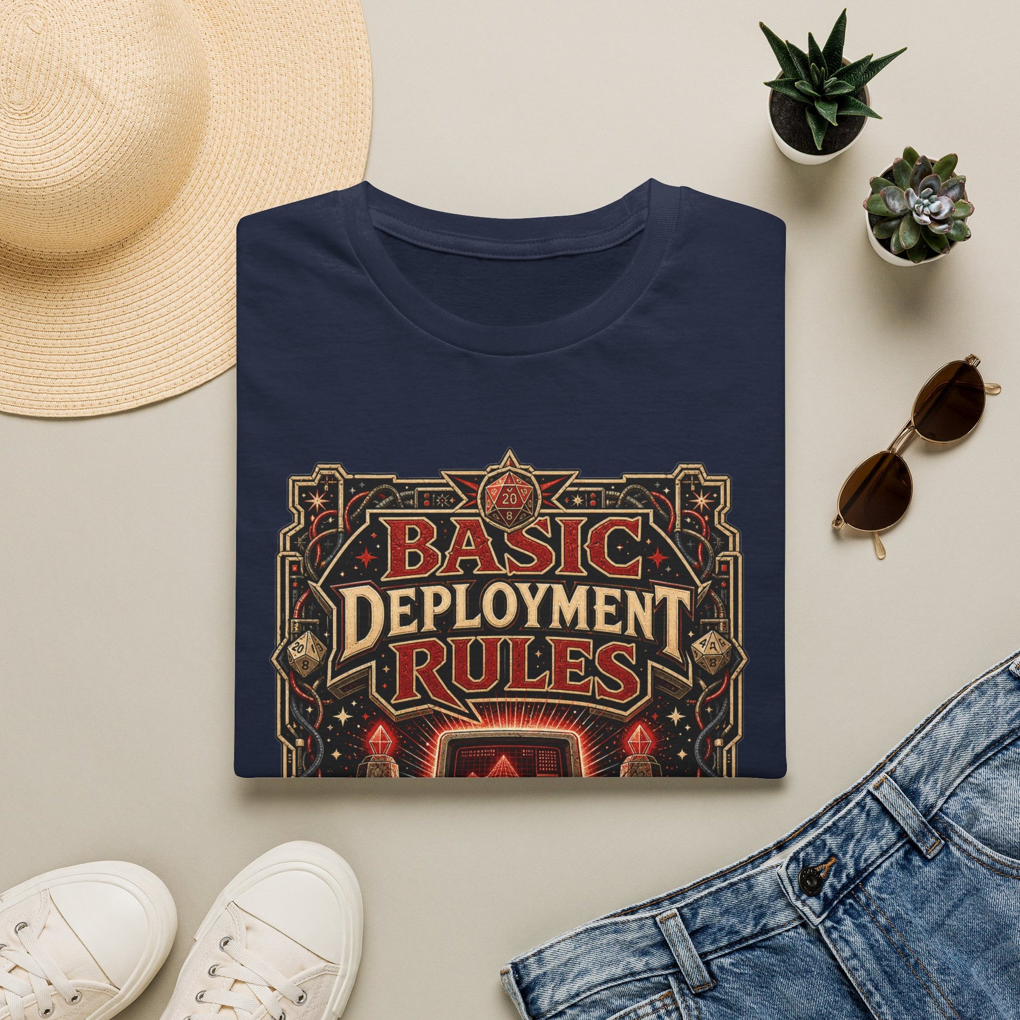 Basic Deployment Rules Retro Fantasy Shirt