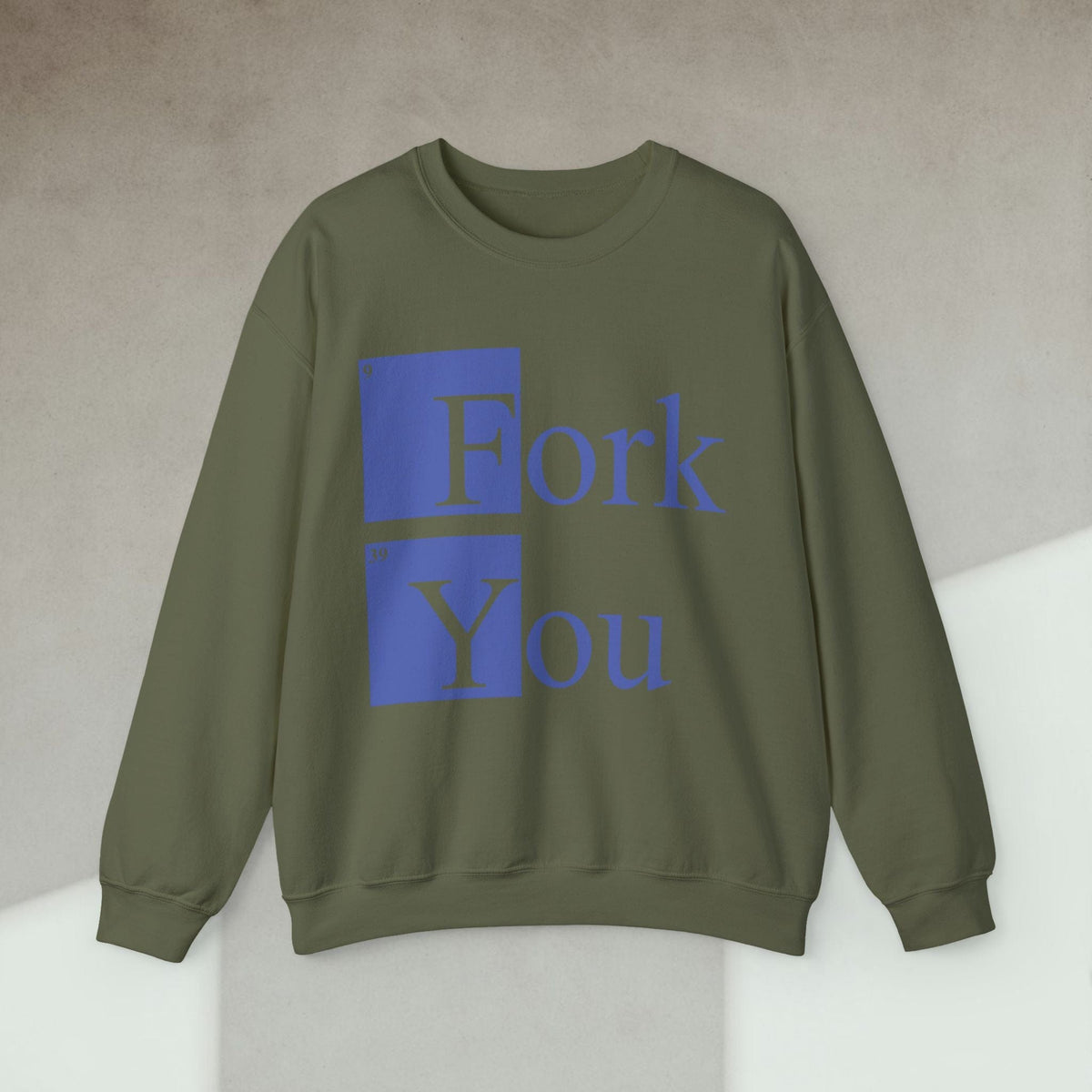 Code Culture fork you sweatshirt funny programmer Sweatshirt in S — Code Culture developer clothing