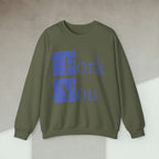 Code Culture fork you sweatshirt funny programmer Sweatshirt in S — Code Culture developer clothing