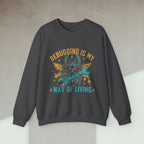 Code Culture debugging is my new way of living sweatshirt funny programmer Sweatshirt in S — Code Culture developer clothing