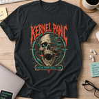 Kernel Panic System Down Shirt — Black