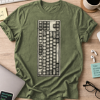 Mechanical Keyboard Shirt — Military Green