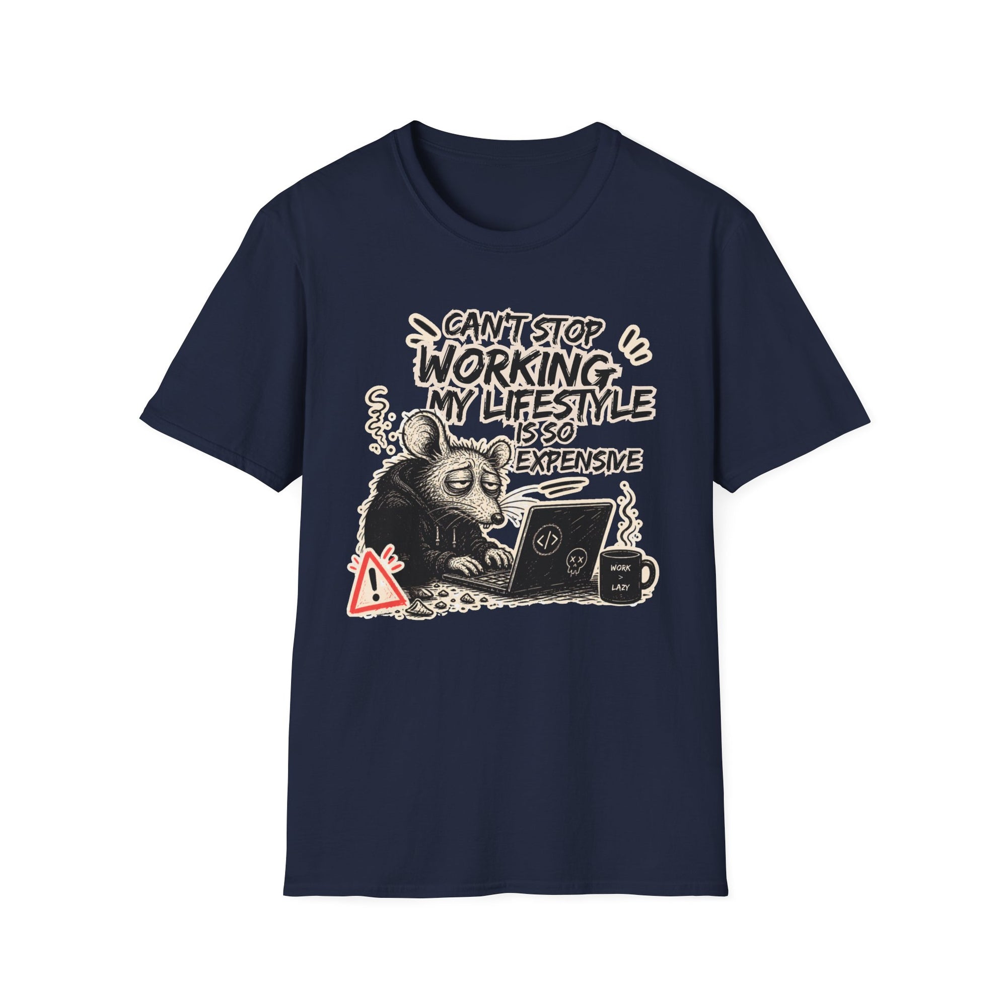 Can't Stop Working Punk Rat Shirt