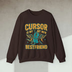 Code Culture cursor is my new bestfriend sweatshirt funny programmer Sweatshirt in S — Code Culture developer clothing