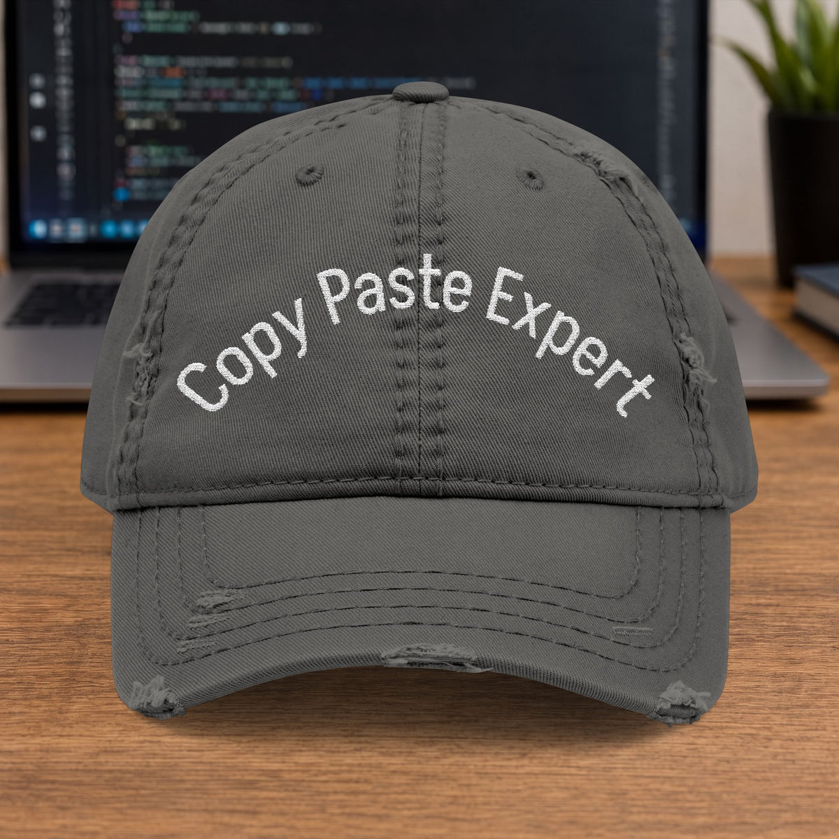 Copy Paste Expert Embroidered Cap