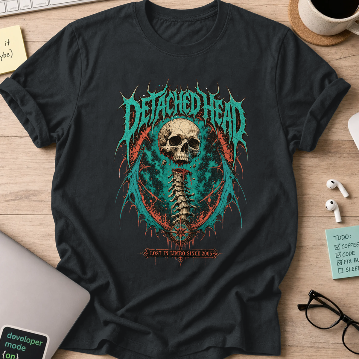 Detached Head Lost in Limbo Shirt — Black