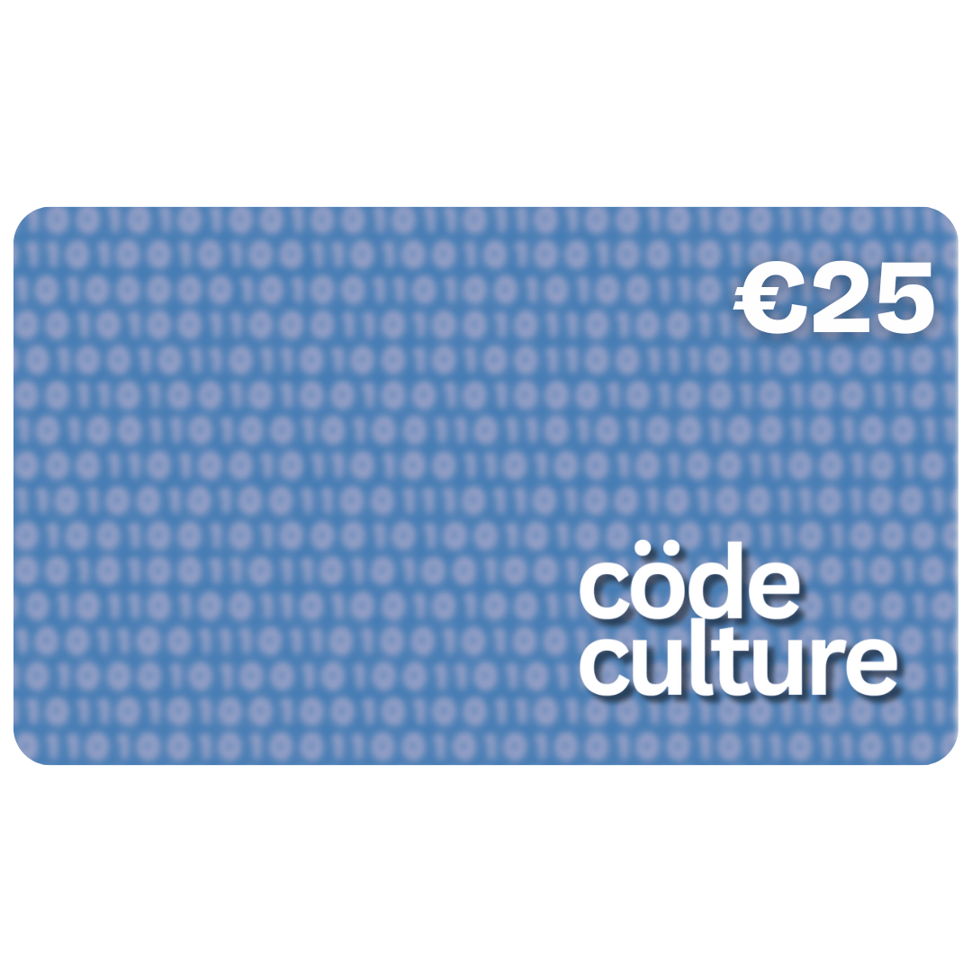Code Culture Code Culture Gift Cards funny programmer in €25.00 — Code Culture developer clothing