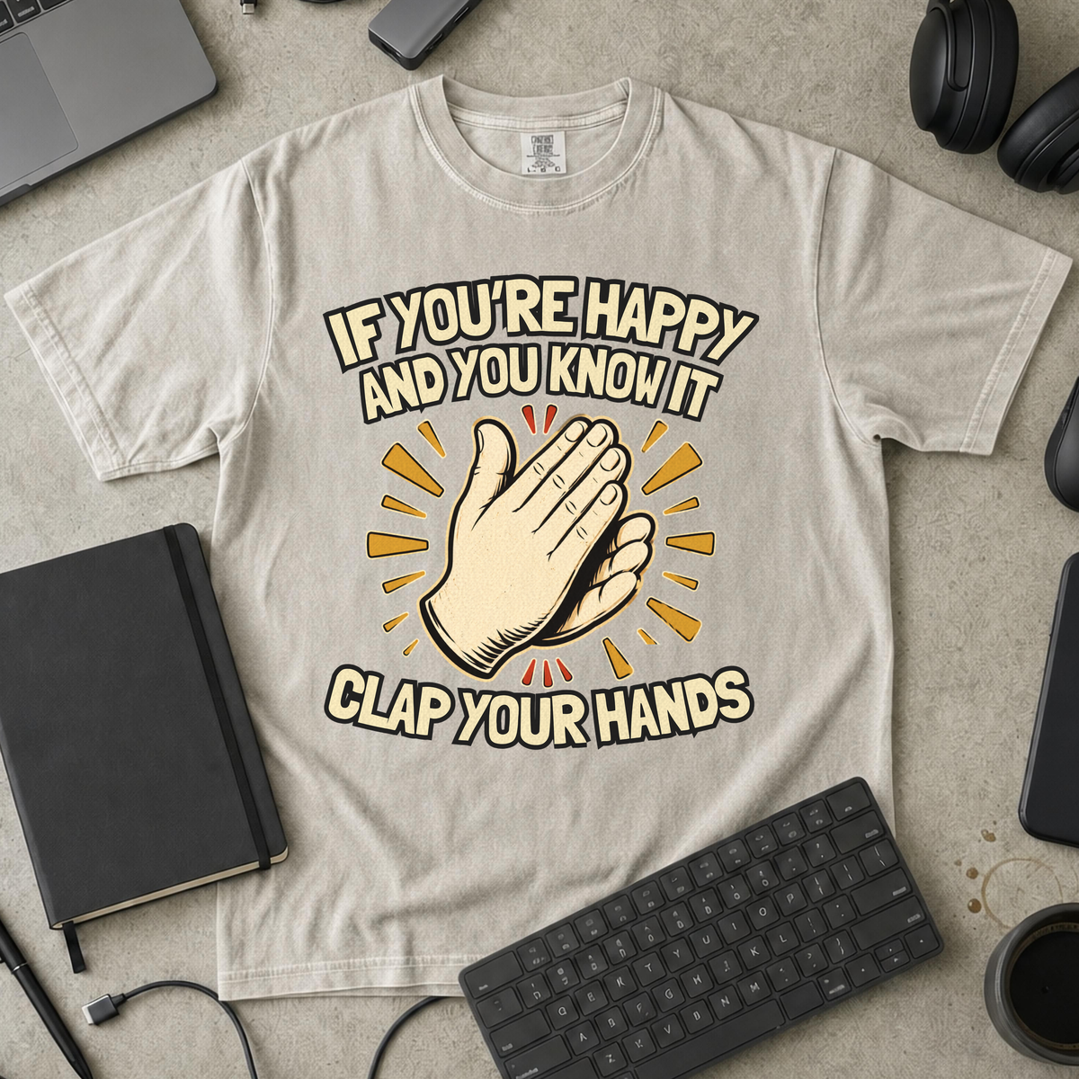 Nerd Collection Artwork 004 Premium Shirt - Ivory mockup