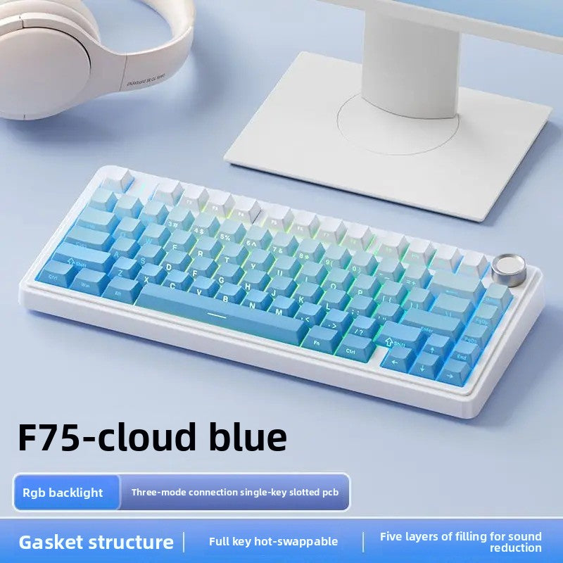 Wireless Mechanical Keyboard with RGB Backlight
