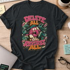 Delete All Regret All Shirt — Black