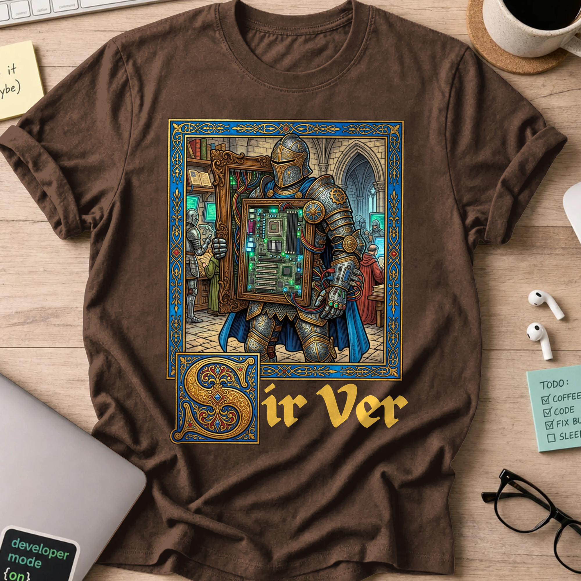 Sir Ver Shirt — Dark Chocolate