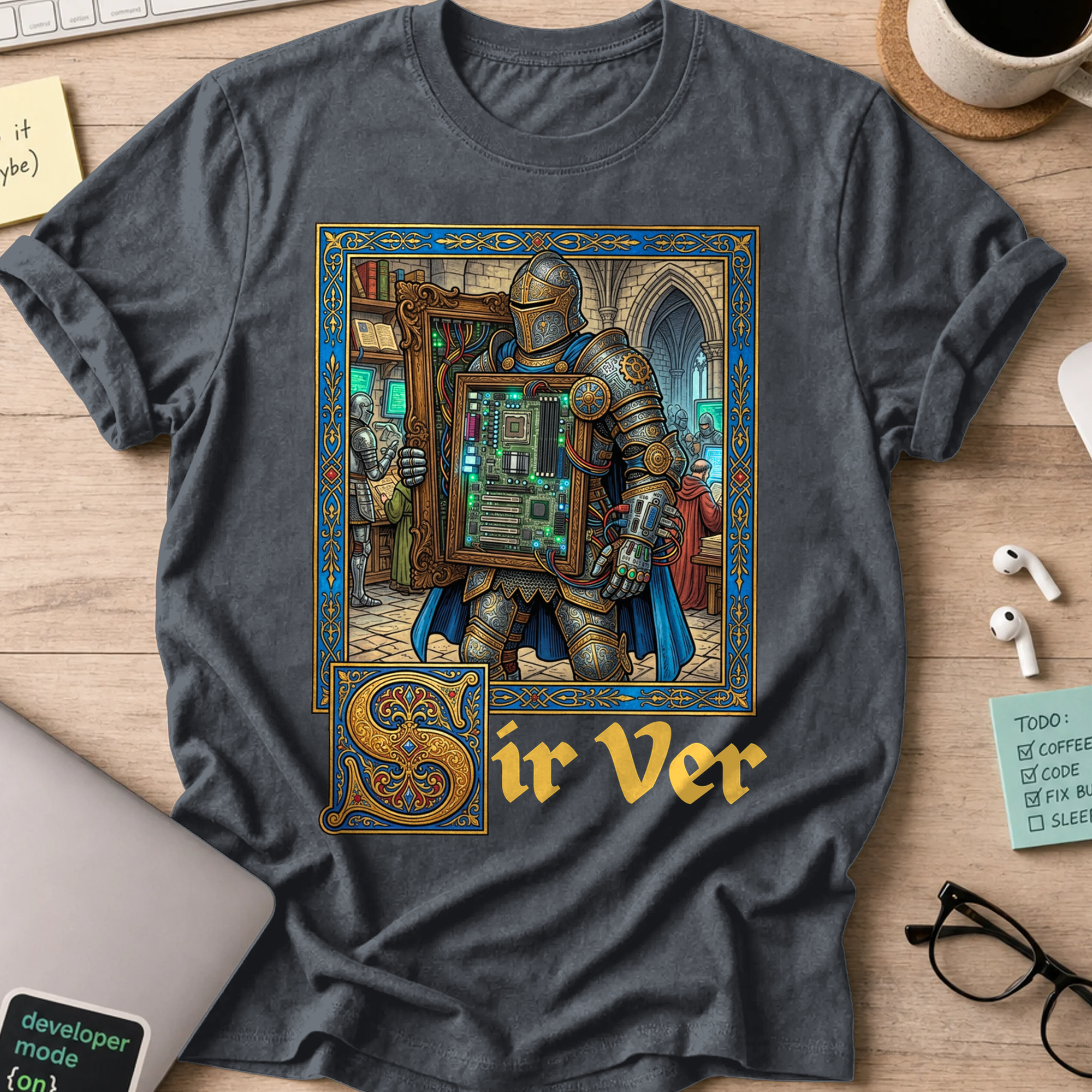 Sir Ver Shirt — Dark Heather