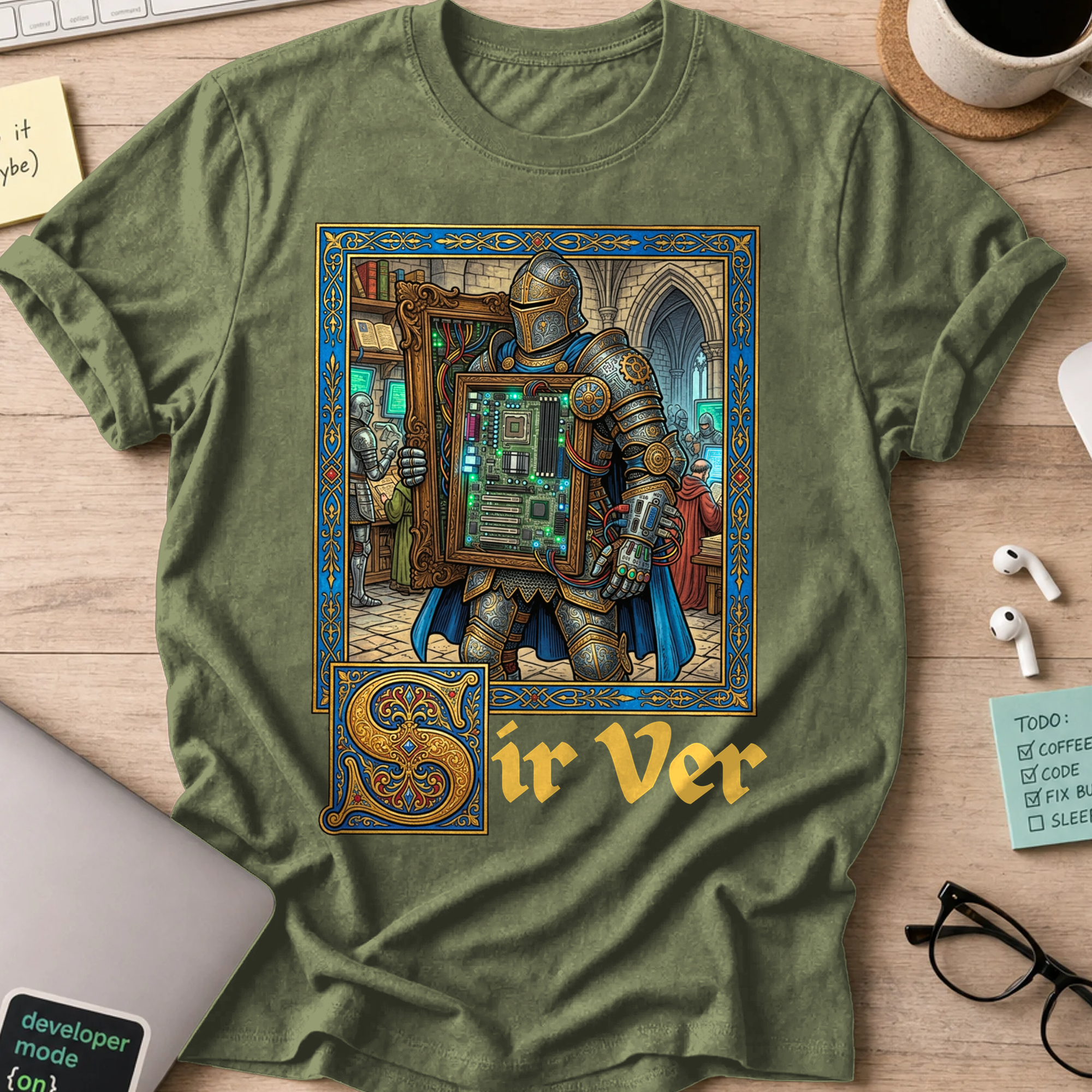 Sir Ver Shirt — Military Green