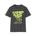 Cleaning AI Slop Today Graffiti Robot Shirt