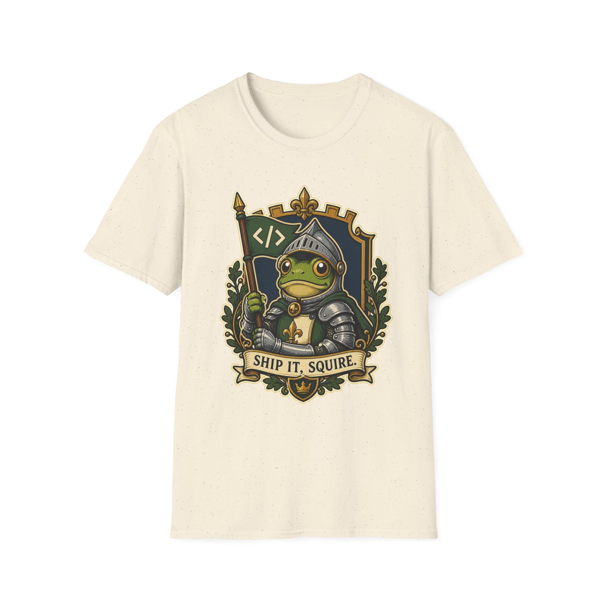 Ship It, Squire Medieval Coder Shirt