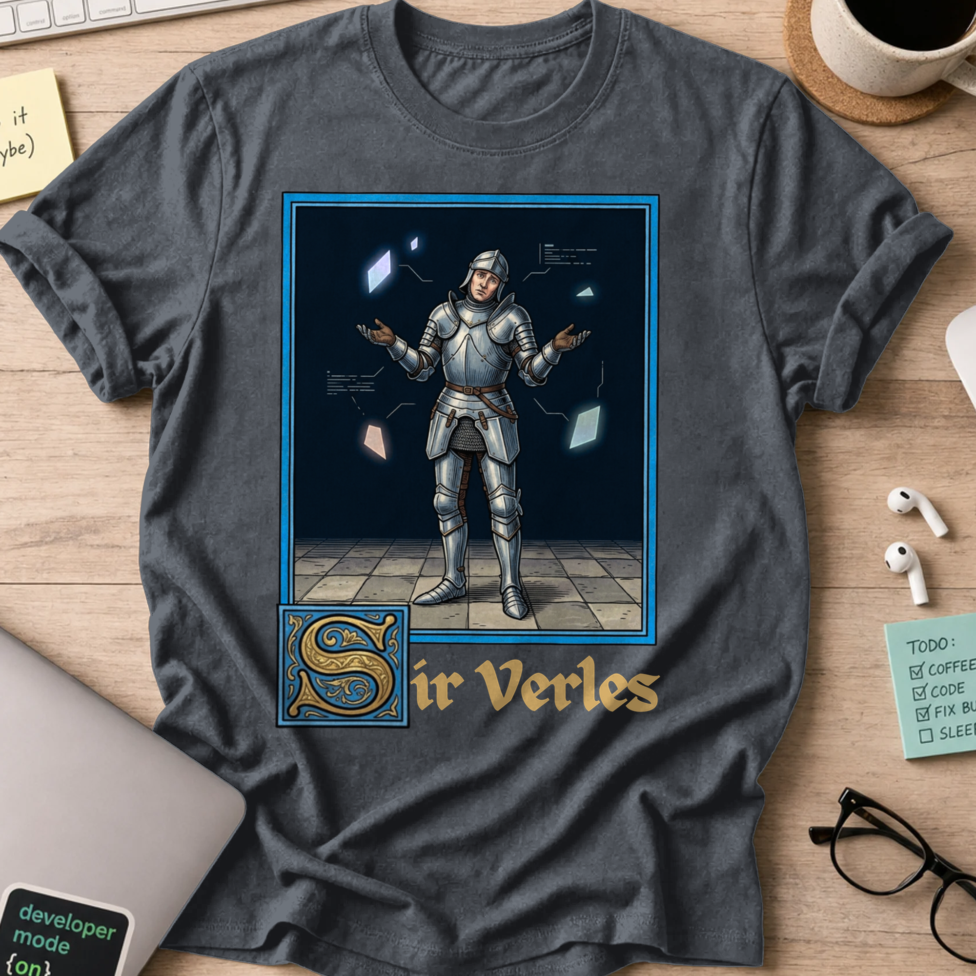 Sir Verles Shirt — Dark Heather