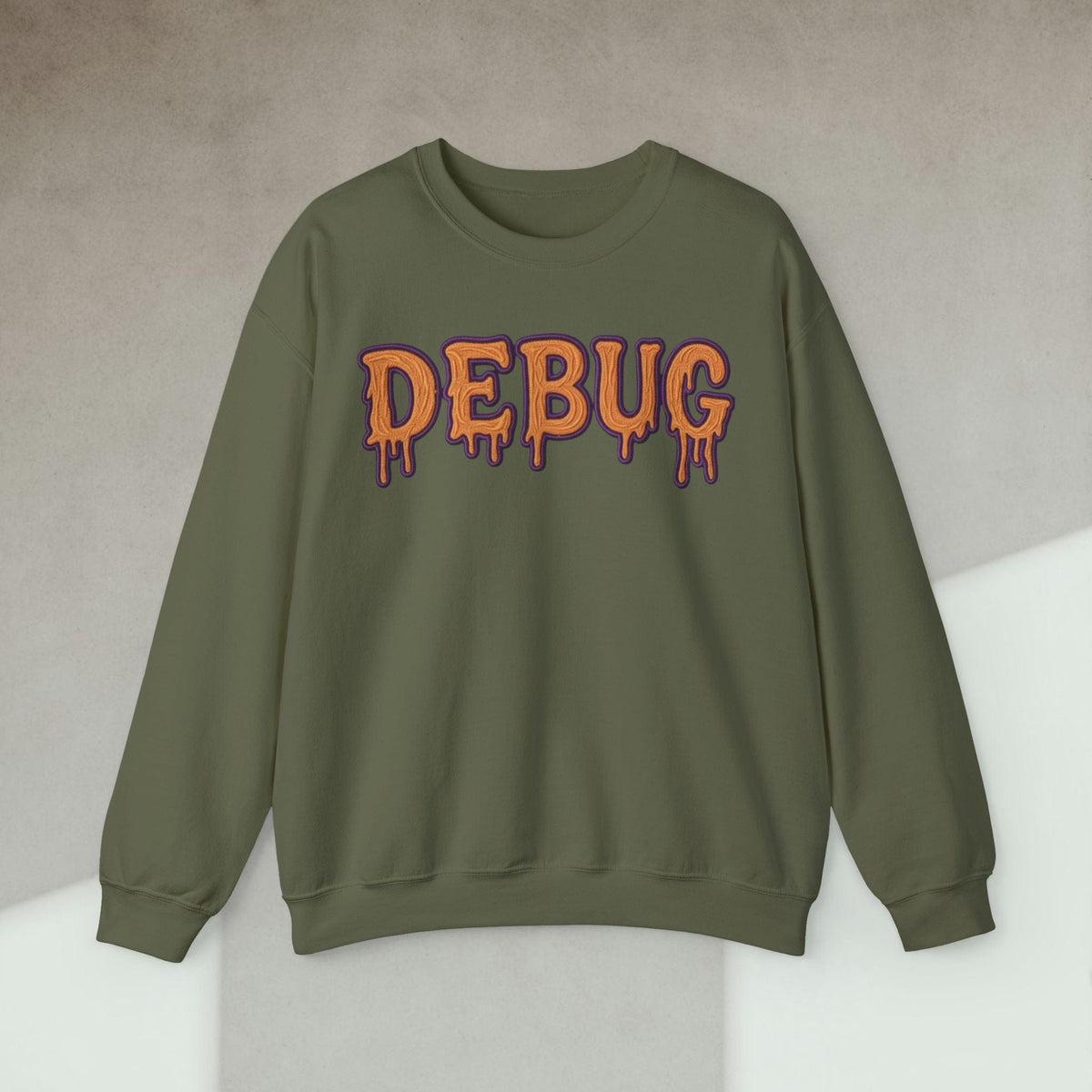 Code Culture debug sweatshirt funny programmer Sweatshirt in S — Code Culture developer clothing