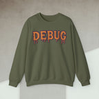 Code Culture debug sweatshirt funny programmer Sweatshirt in S — Code Culture developer clothing