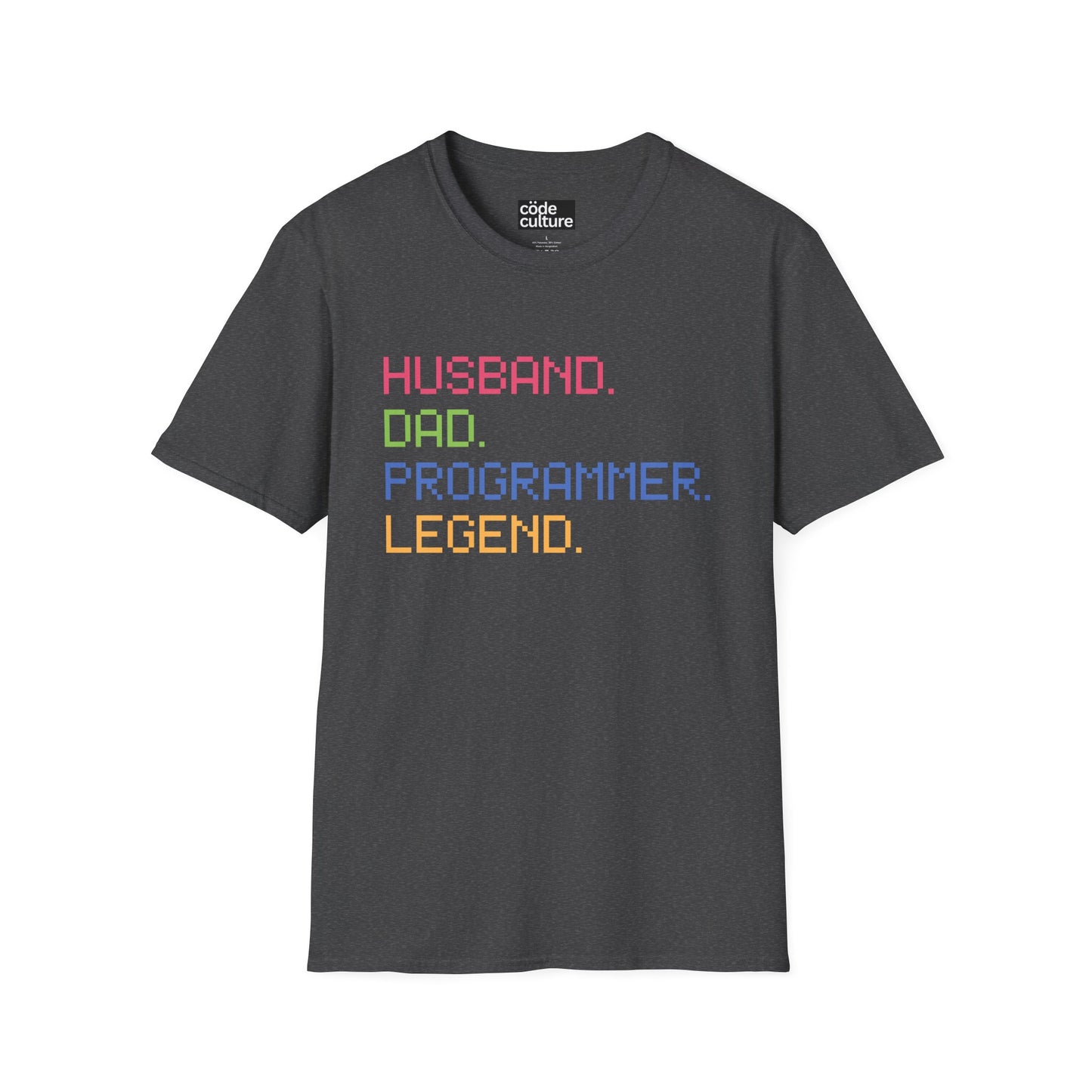 husband dad programmer legend shirt