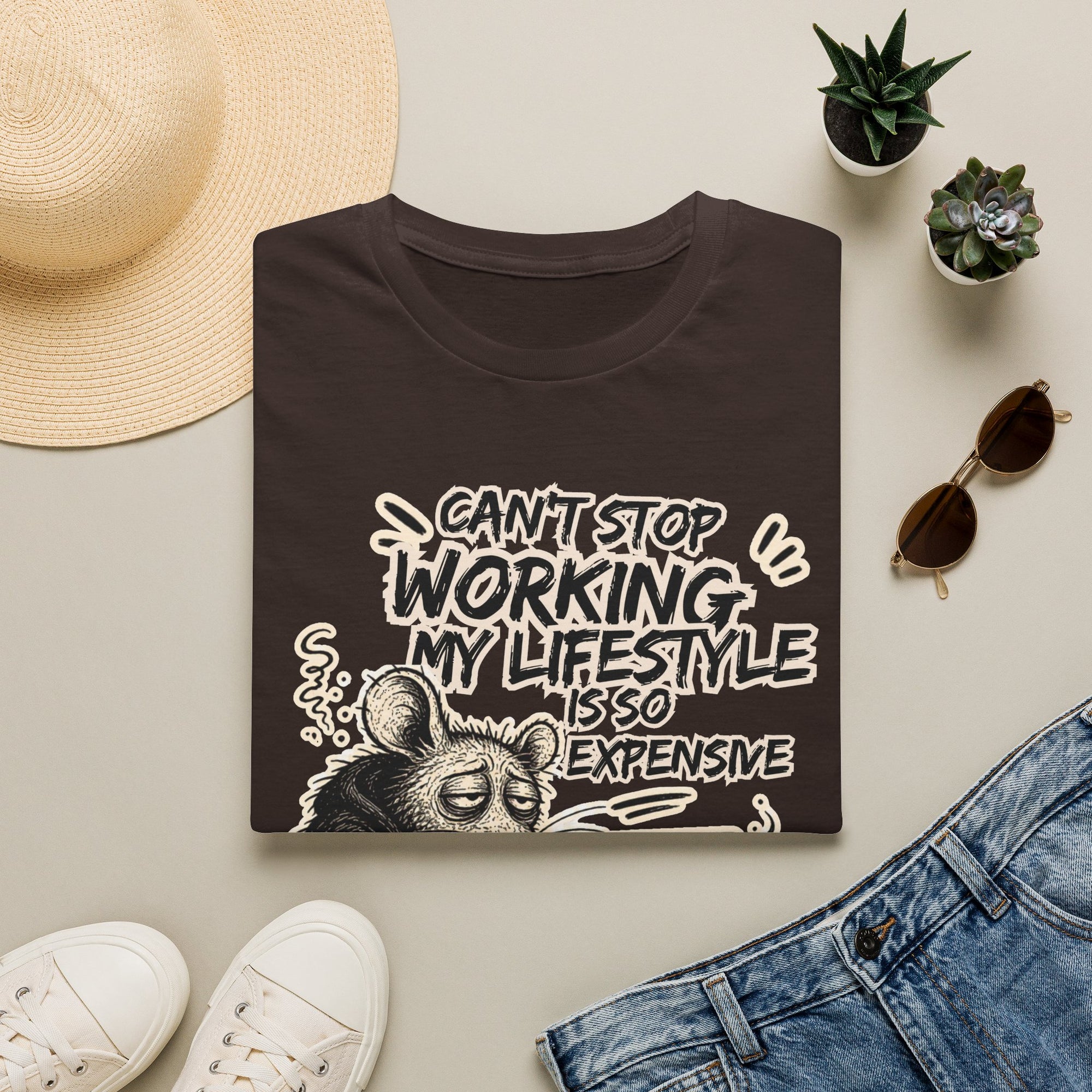 Can't Stop Working Punk Rat Shirt
