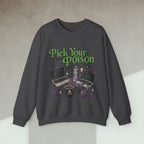 Code Culture pick your poison sweatshirt funny programmer Sweatshirt in S — Code Culture developer clothing