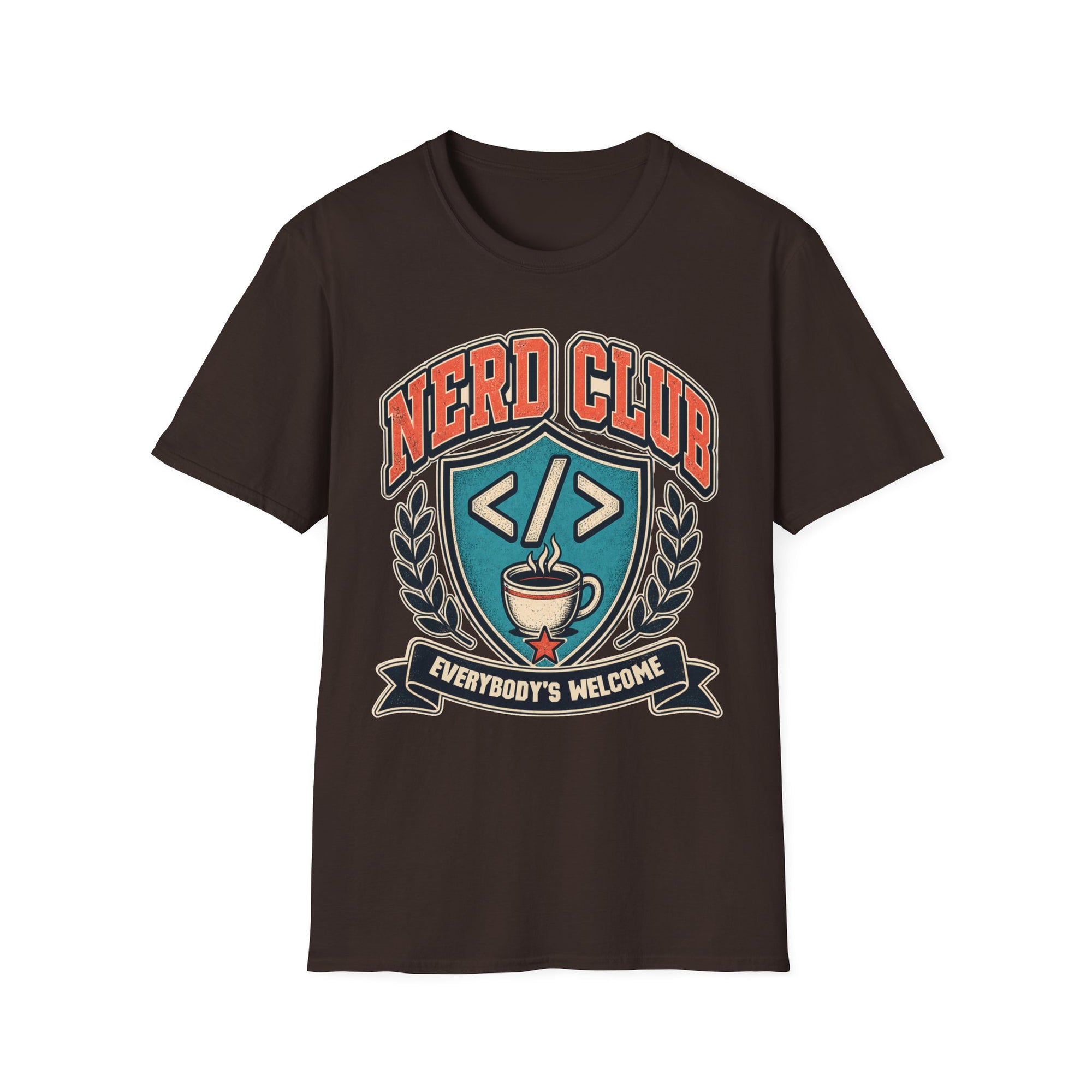 Nerd Club Vintage Badge Shirt