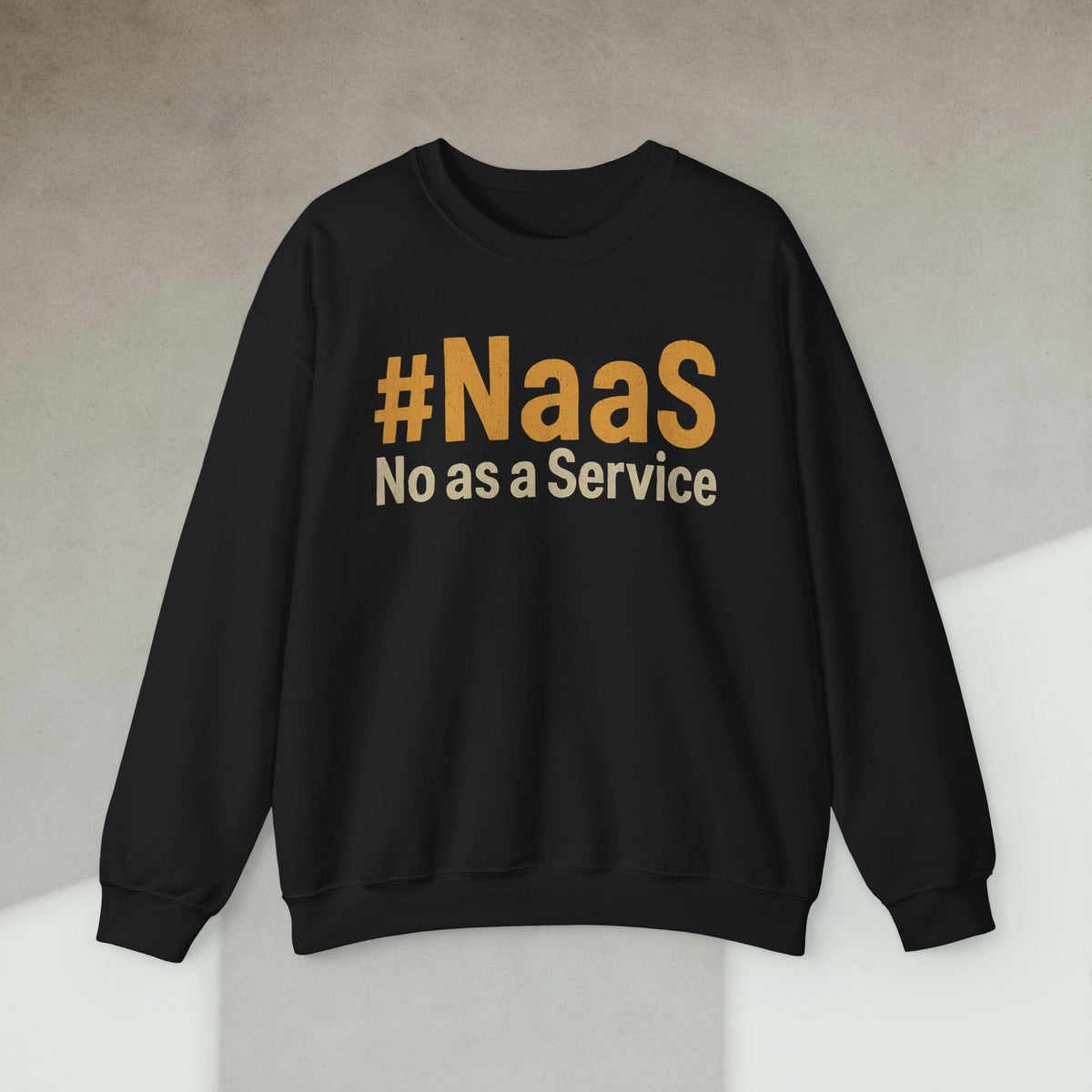 Code Culture #NaaS sweatshirt funny programmer Sweatshirt in S — Code Culture developer clothing