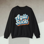 Code Culture Agile Sucks sweatshirt funny programmer Sweatshirt in S — Code Culture developer clothing
