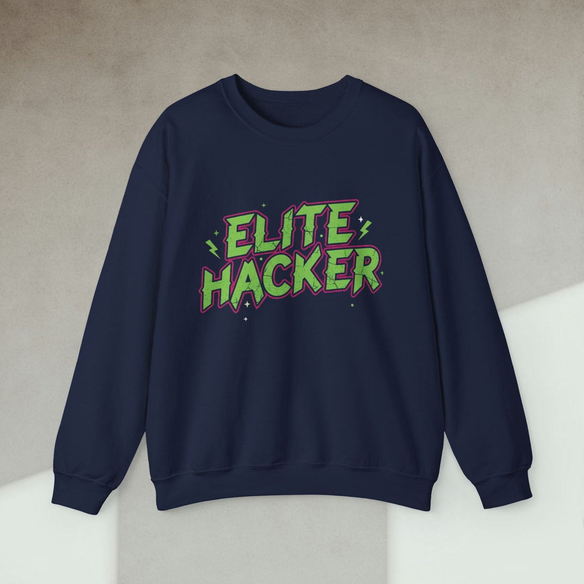 Code Culture elite hacker sweatshirt funny programmer Sweatshirt in S — Code Culture developer clothing