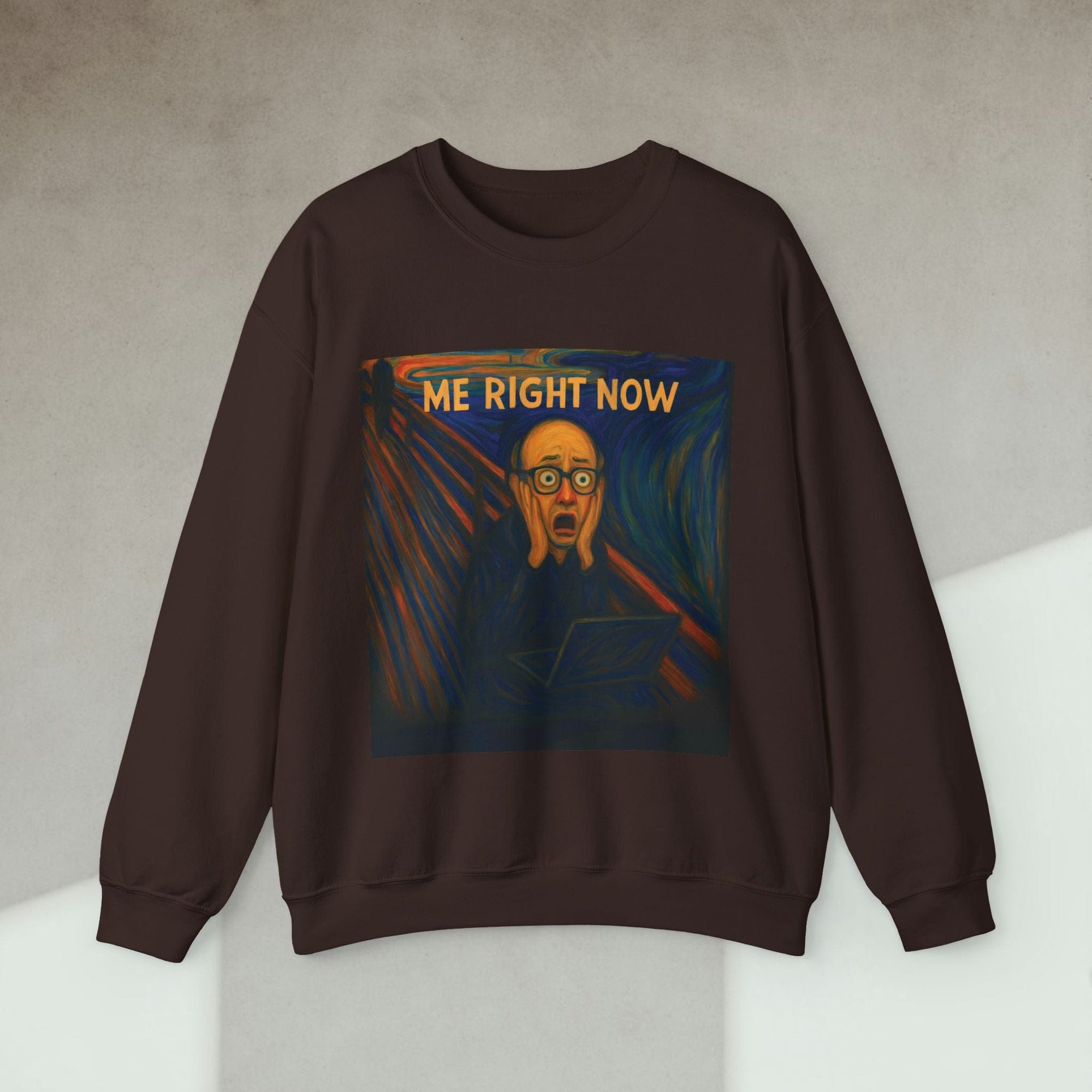 me right now scream sweatshirt