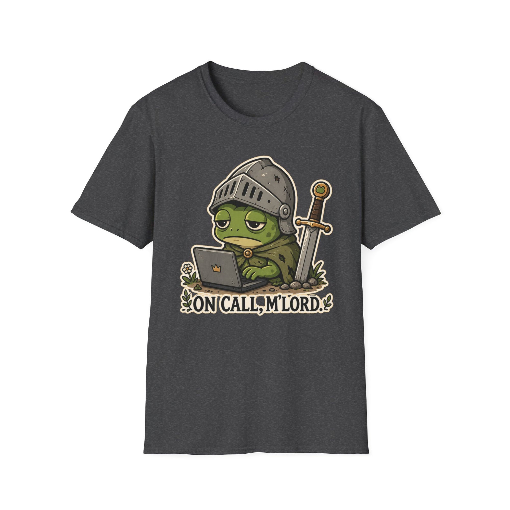 Oncall, M'Lord Medieval Coder Shirt