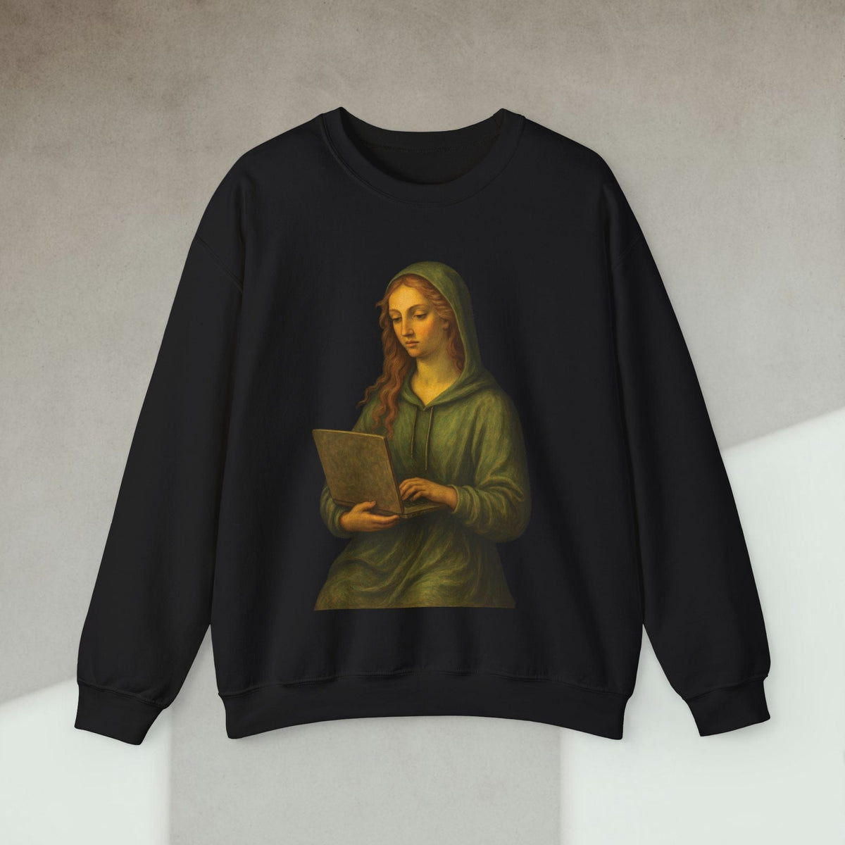 Code Culture renaissance dev sweatshirt funny programmer Sweatshirt in S — Code Culture developer clothing