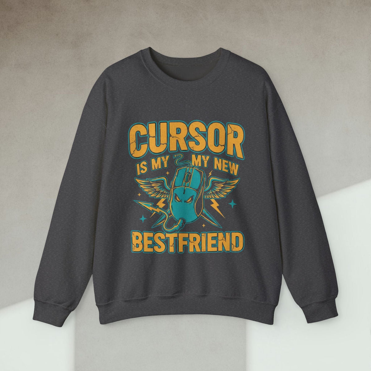 Code Culture cursor is my new bestfriend sweatshirt funny programmer Sweatshirt in S — Code Culture developer clothing