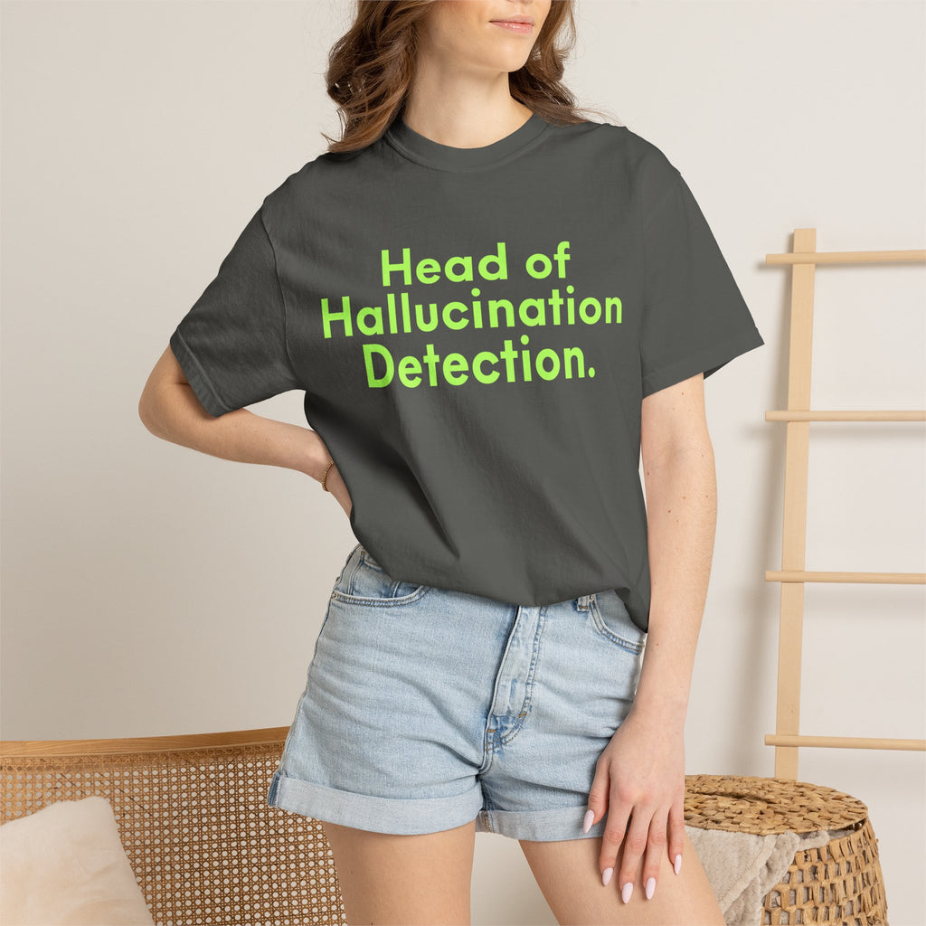 Head of Hallucination Detection Shirt