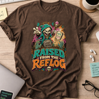 Raised From the Reflog Shirt — Dark Chocolate