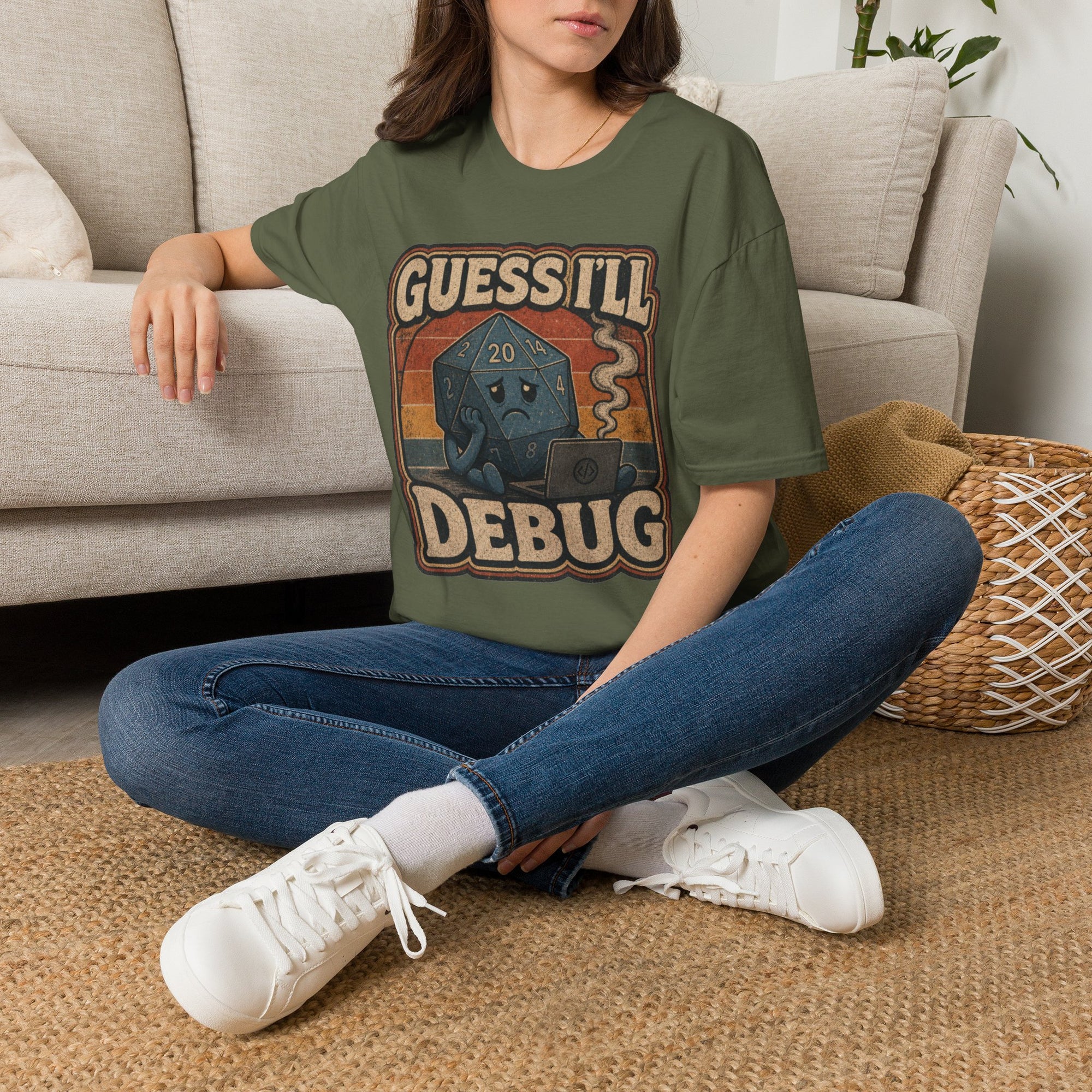Guess I'll Debug Vintage Gamer Shirt